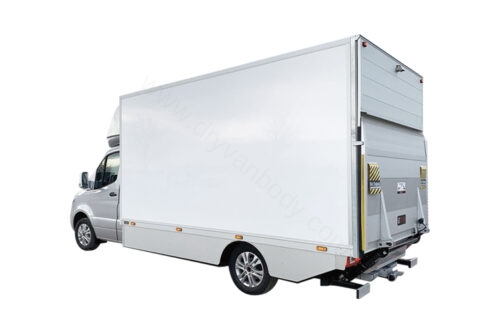 Dry Cargo Truck Body Made of PET Foam Sandwich Panels